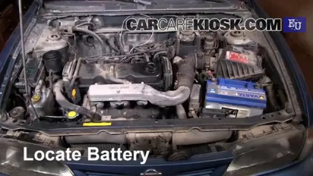 1999 Nissan Almera GX 2.0L 4 Cyl. Diesel Battery Replace